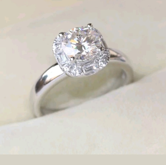 Jewelry - 925 sterling silver stamped Wedding engagement